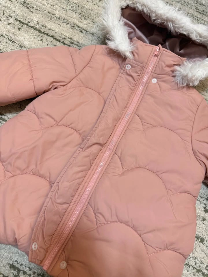 Girls Puffer Jacket Size 3-4 *Free Sling Bag* - photo 2