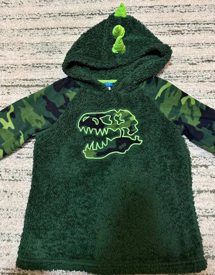 Boys Dinosaur Jacket Medium - 7-8 years old