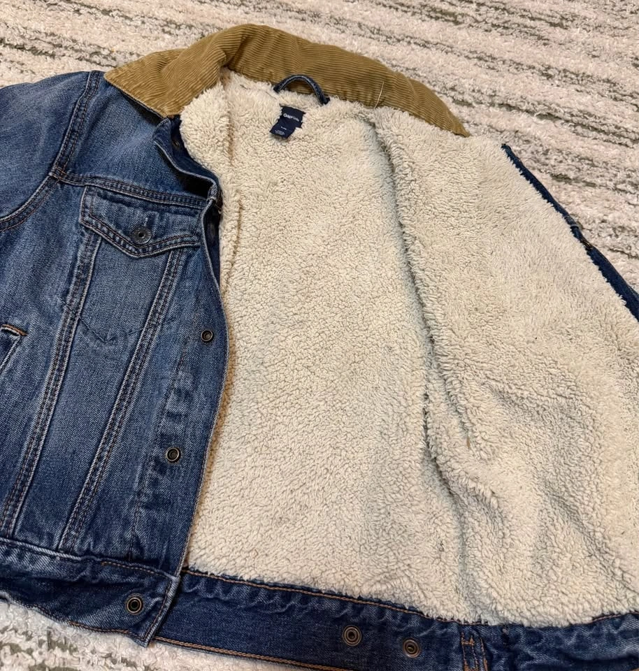 Gap kids Sherpa Lined Jacket - Large size 8-9 - photo 2