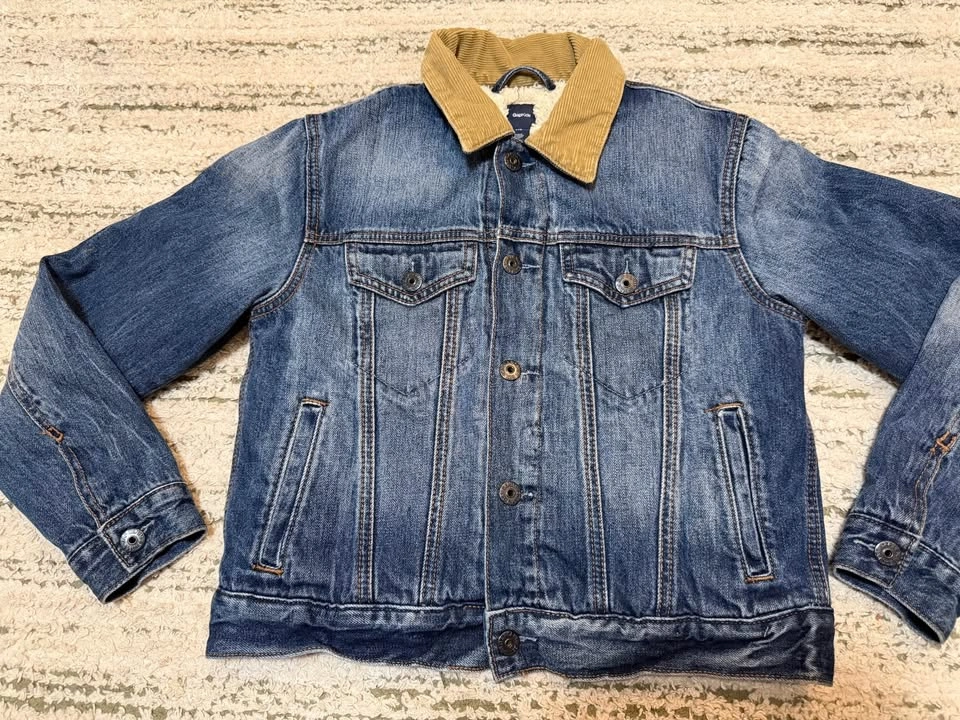 Gap kids Sherpa Lined Jacket - Large size 8-9 - photo 4
