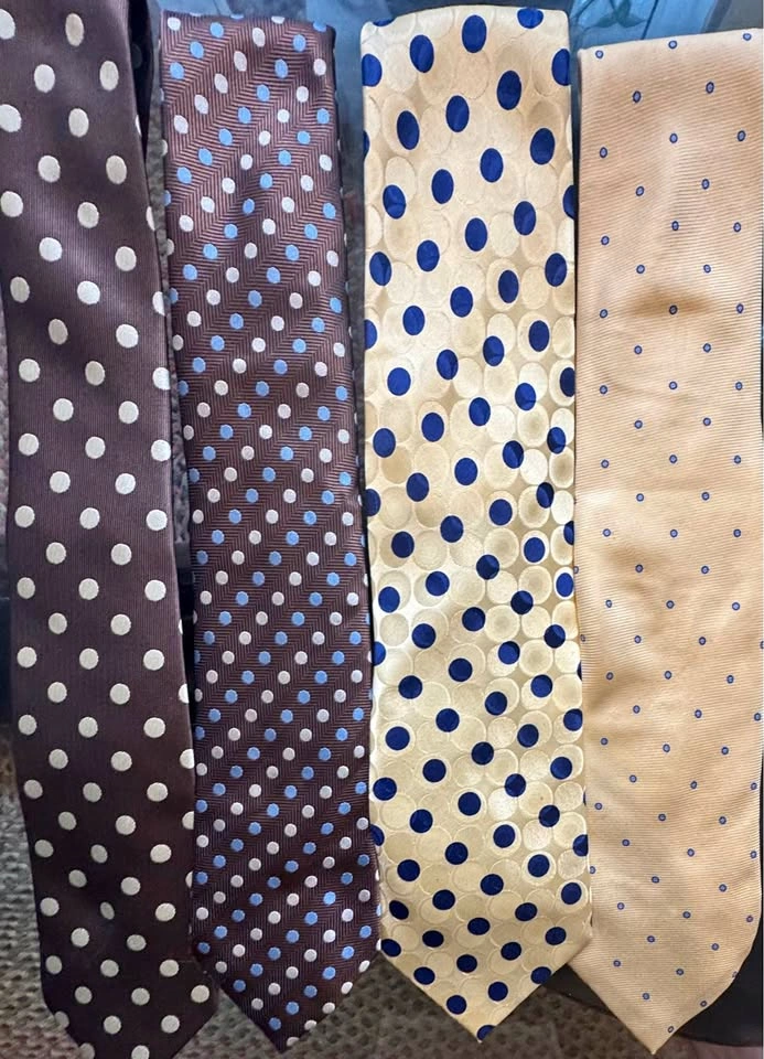 Men’s Designer & Vintage Silk Ties Bundle