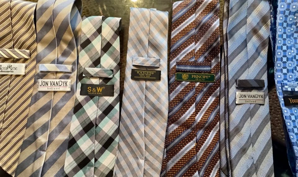 Men’s Business Casual Dress Ties – Striped, Checkered & Geometri - photo 4