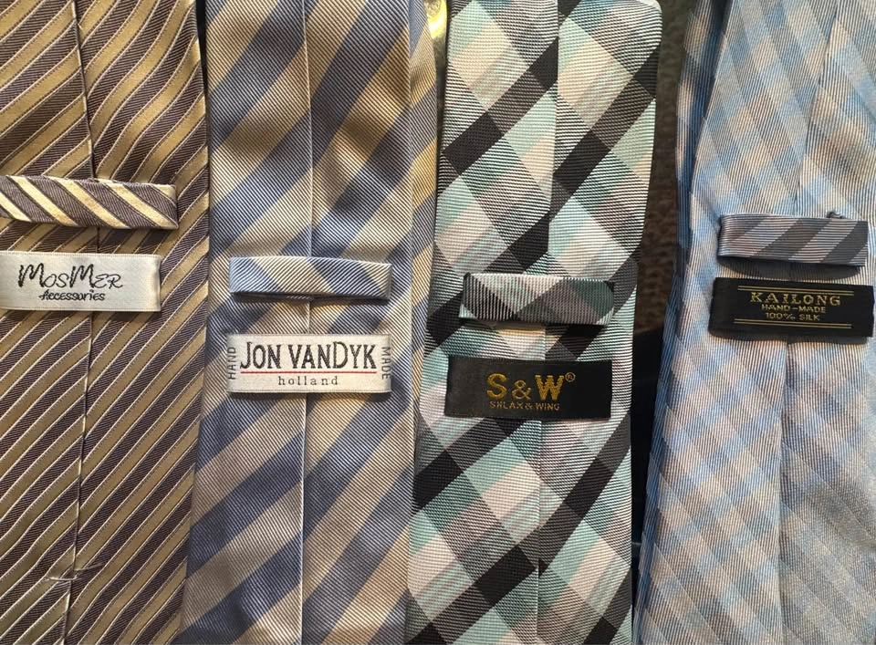 Men’s Business Casual Dress Ties – Striped, Checkered & Geometri - photo 5