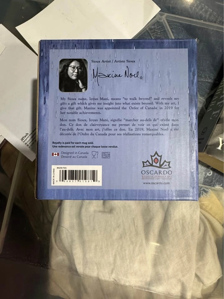 BRAND NEW IN BOX Maxine Noel "Rainmaker" Indigenous Art Mug - photo 5