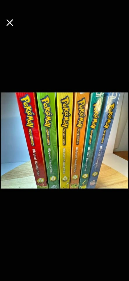 Pokémon Adventures Manga Lot (Volumes 2-7)