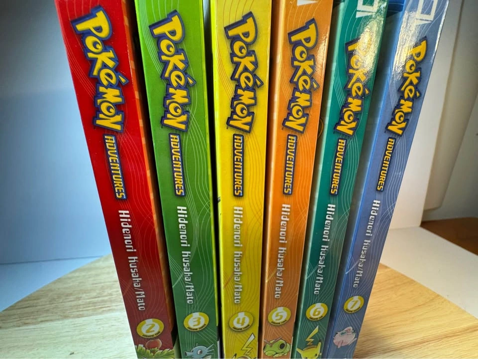 Pokémon Adventures Manga Lot (Volumes 2-7) - photo 2