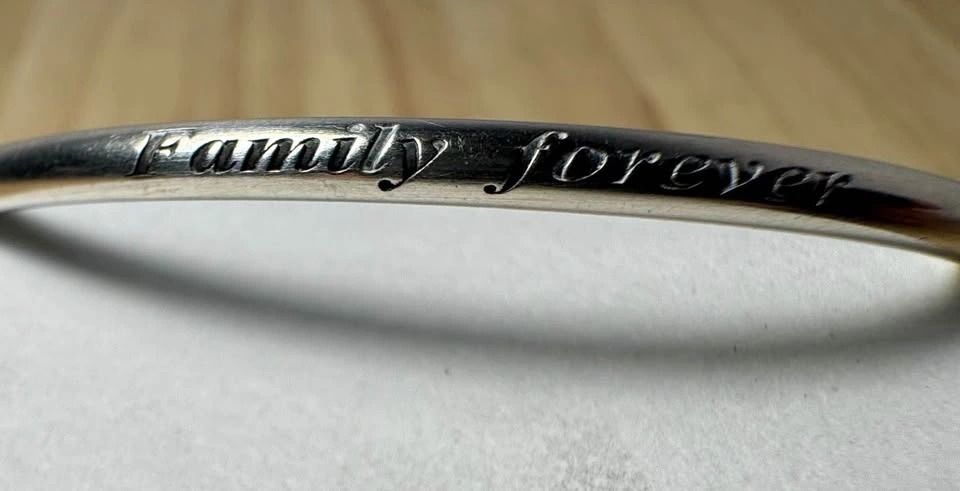 Pandora Moments Sterling Silver Wishful Heart Bangle - photo 4