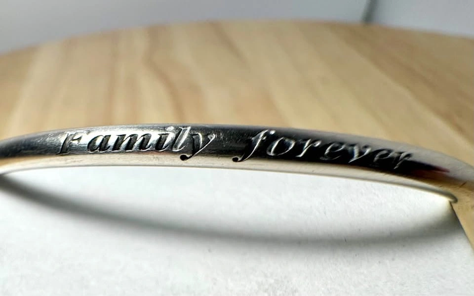 Pandora Moments Sterling Silver Wishful Heart Bangle - photo 5