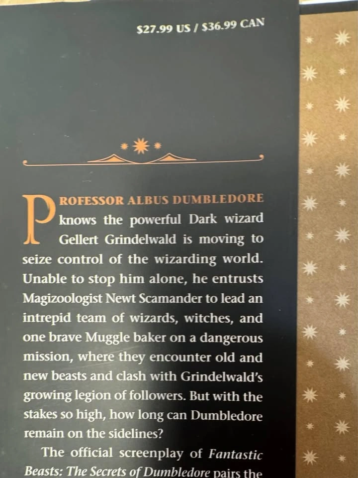 NEW Fantastic Beasts: The Secrets of Dumbledore Screenplay - photo 4