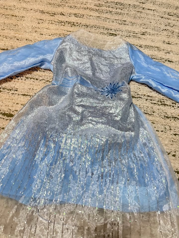 Disney Frozen Elsa Costume / Dress size 4-6 - photo 2