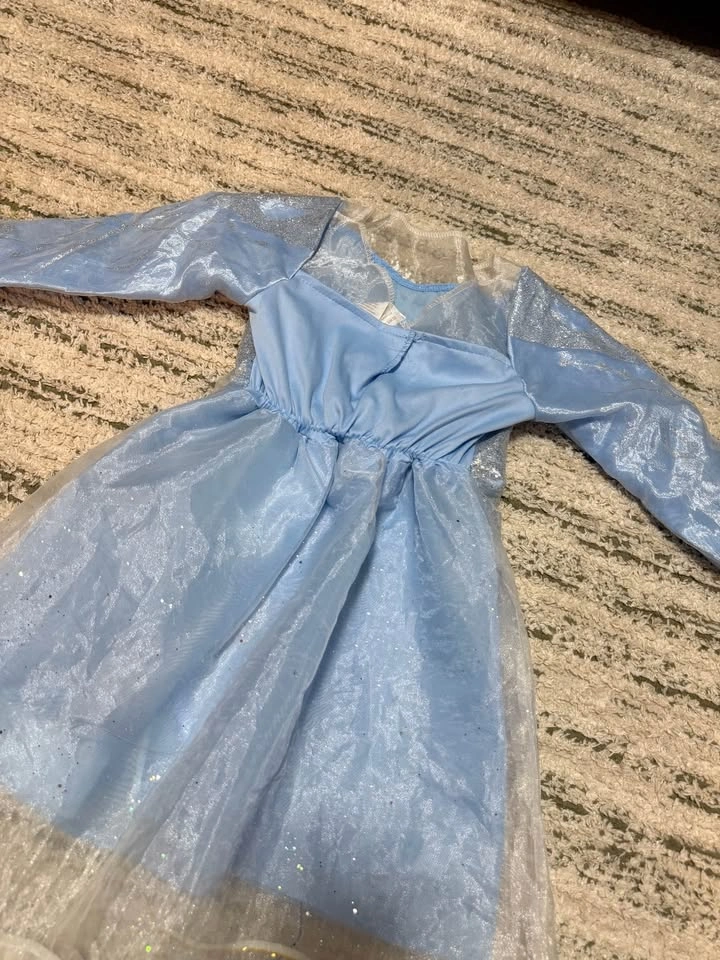 Disney Frozen Elsa Costume / Dress size 4-6 - photo 3