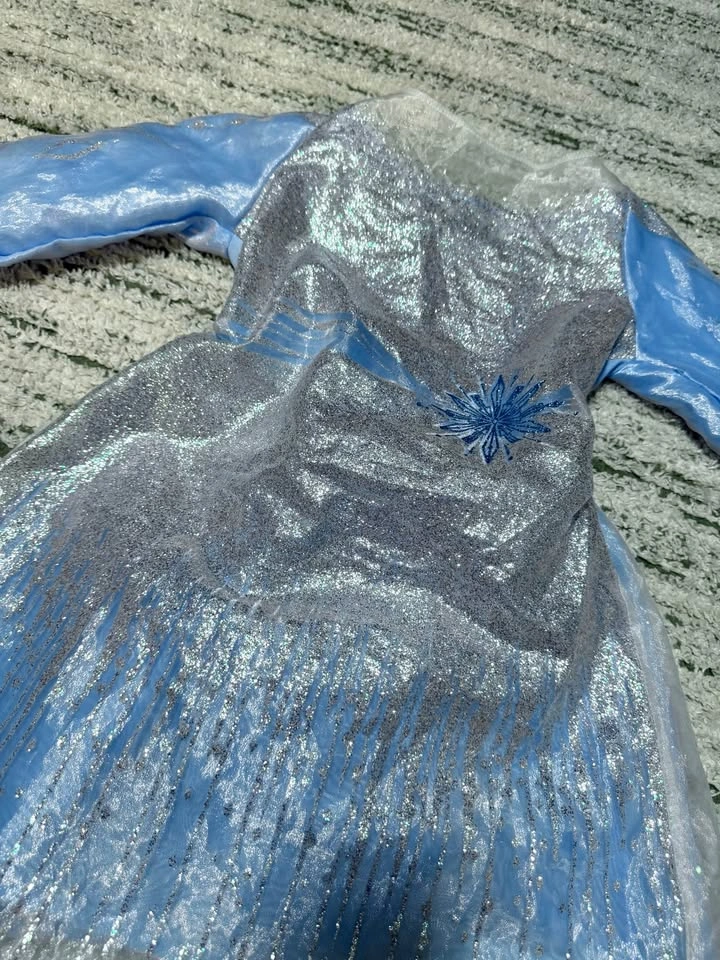 Disney Frozen Elsa Costume / Dress size 4-6 - photo 4