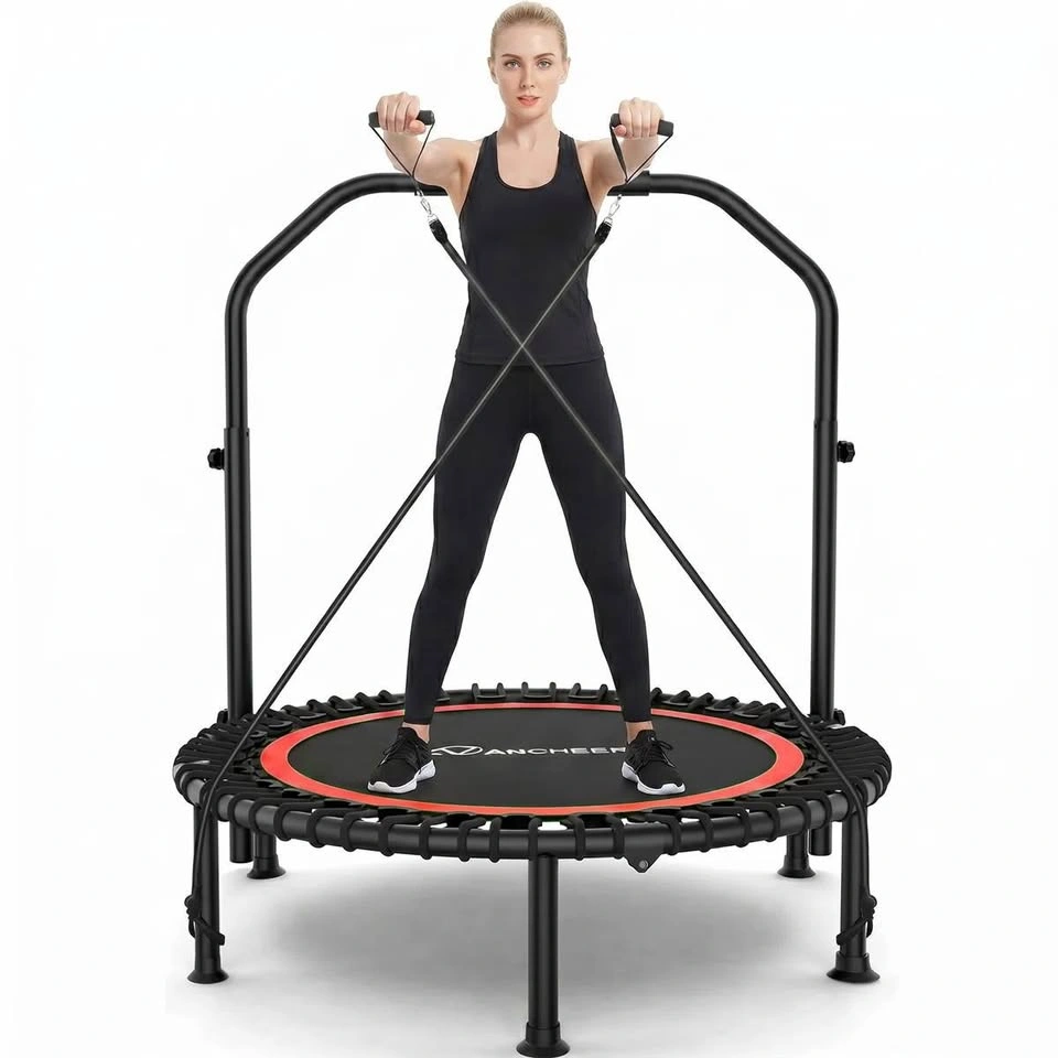 40” Foldable Mini Trampoline – 450 LBS Capacity – Brand New - photo 3