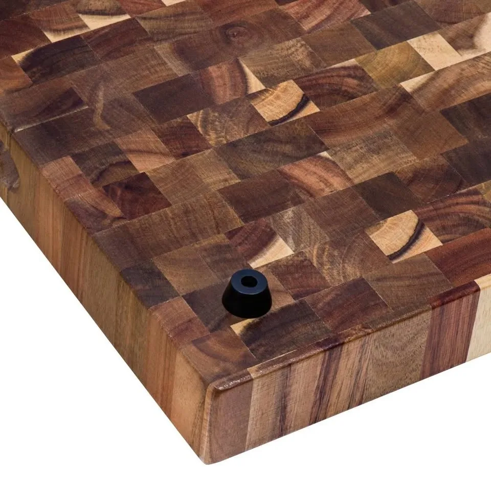 Ruvati 17” x 16” x 2” End-Grain Acacia Butcher Block – NEW - photo 4