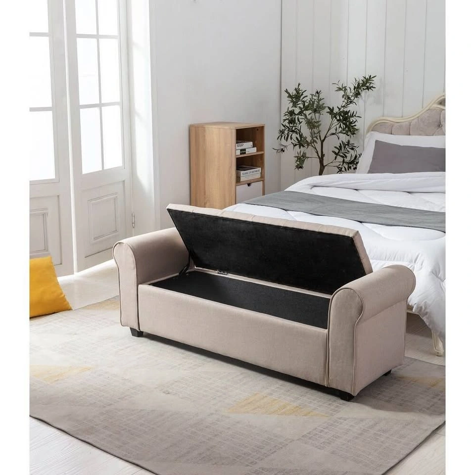 Porthos Home Wena Storage Bench – Beige - photo 3