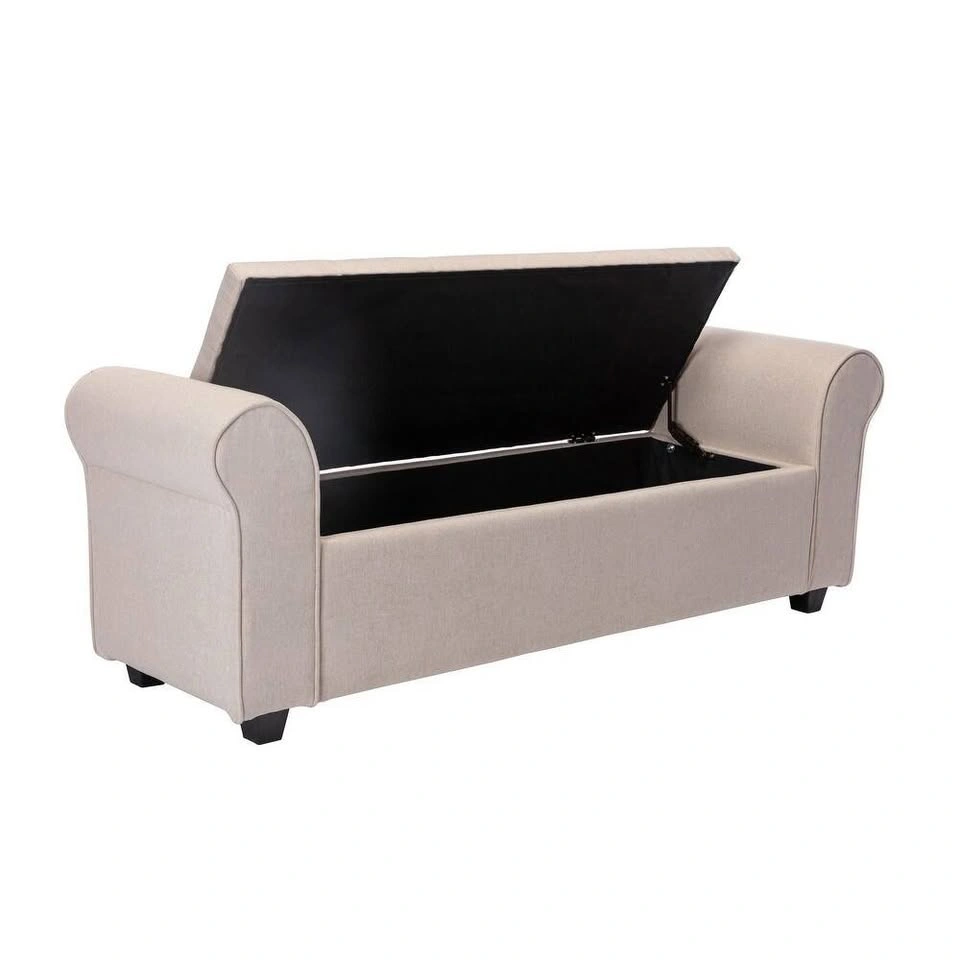 Porthos Home Wena Storage Bench – Beige - photo 4