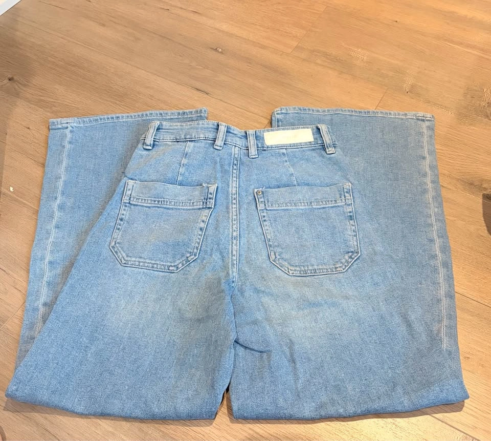 H&M wide leg jeans size 0 - photo 2