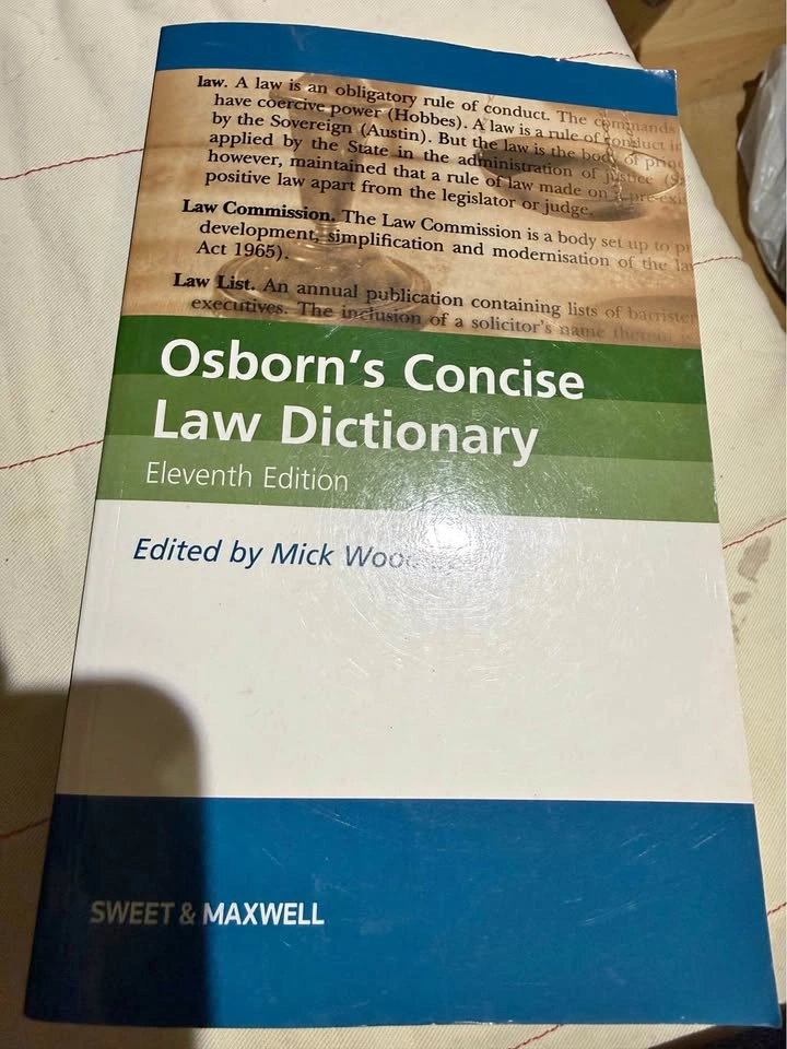 Osborn's Concise Law Dictionary Eleventh Edition