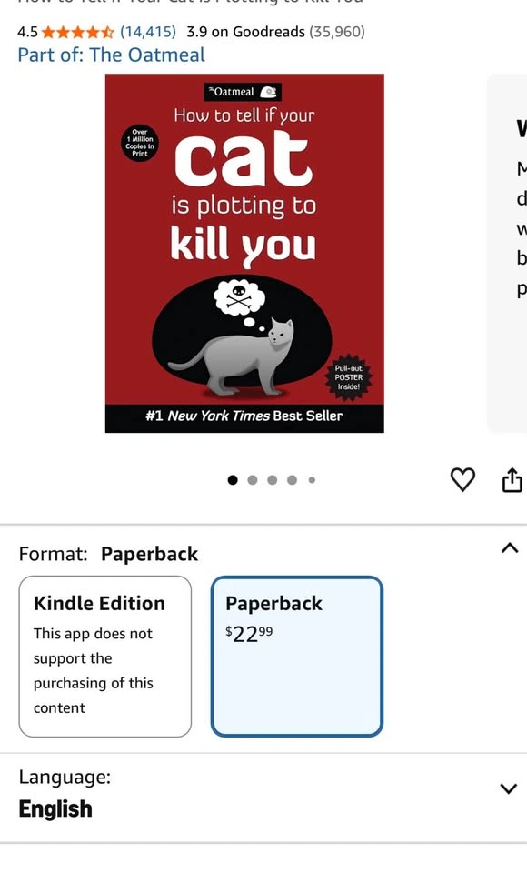 The Oatmeal: How to Tell If Your Cat Is Plotting to Kill You - photo 2
