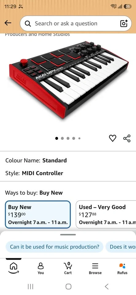 NEW Akai mpk mini MK3 25 key MIDI - photo 4