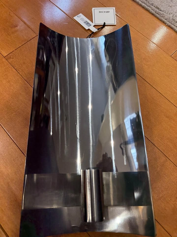 H&M Home Stainless Steel Wall Candle Sconce - photo 2