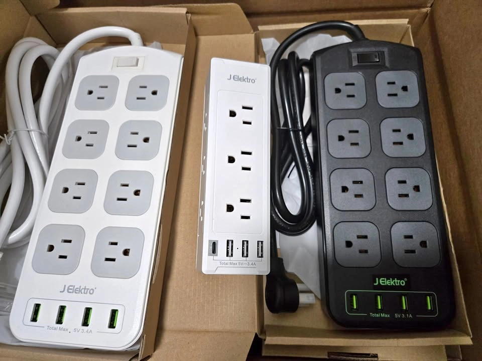 Brand New Premium Power Strips & 9-in-1 Power Bars