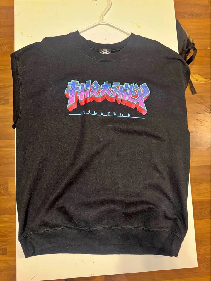 Thrasher Godzilla Logo Sweatshirt