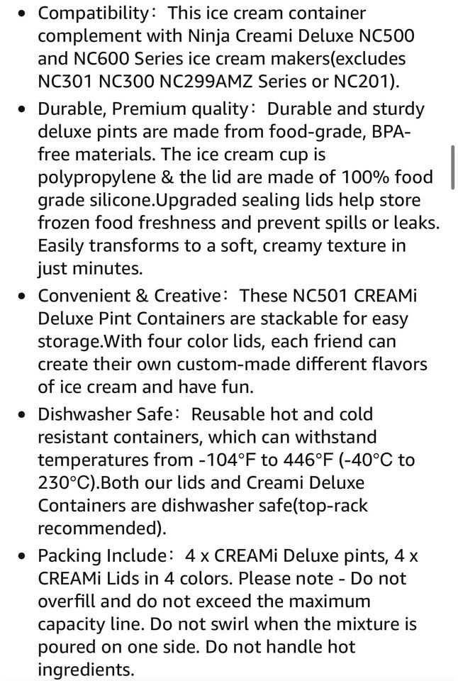 Ninja CREAMi XL Deluxe 11-in-1 Ice Cream Maker - photo 5
