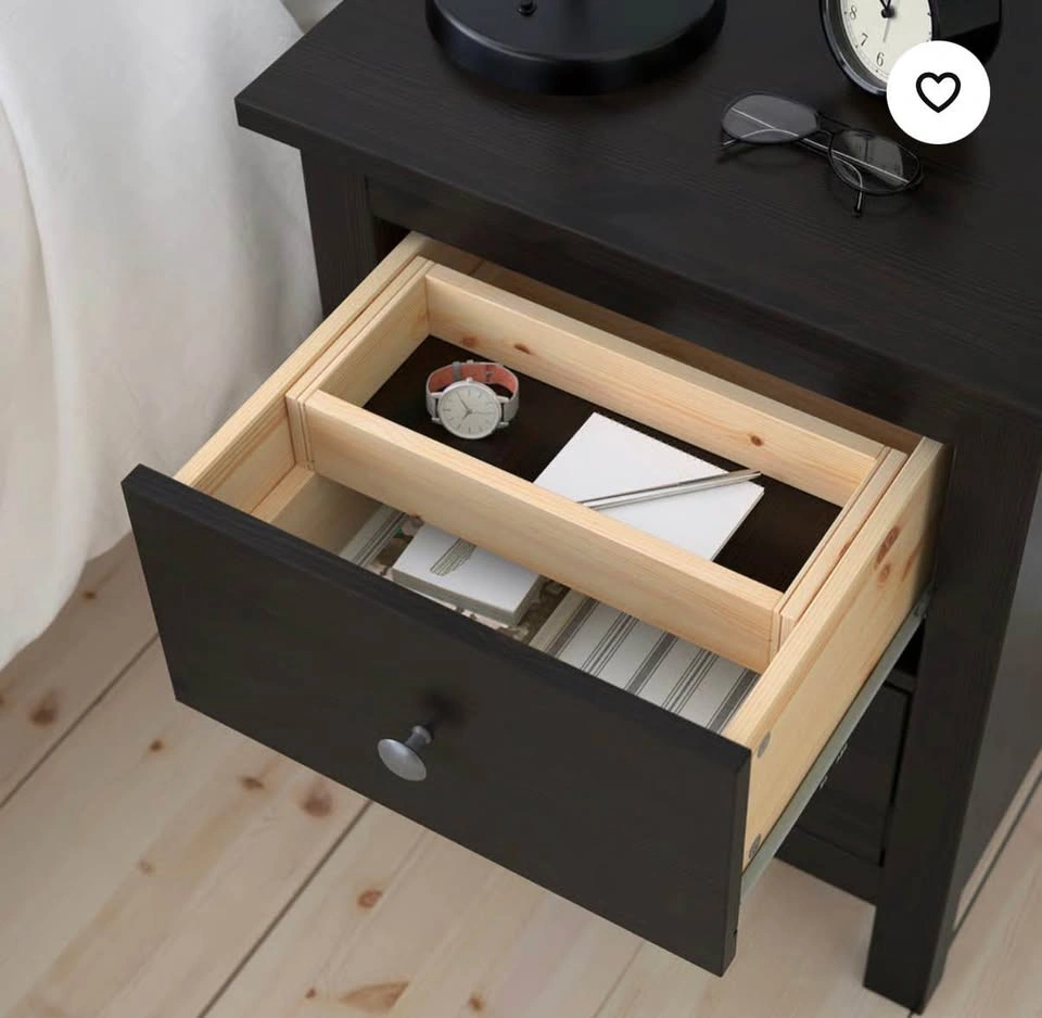 IKEA HEMNES 2-Drawer Nightstand - photo 3