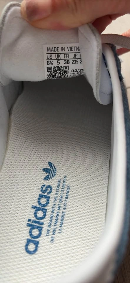 Adidas Tokyo Taekwondo Shoes - Blue - Size 6.5 - photo 4