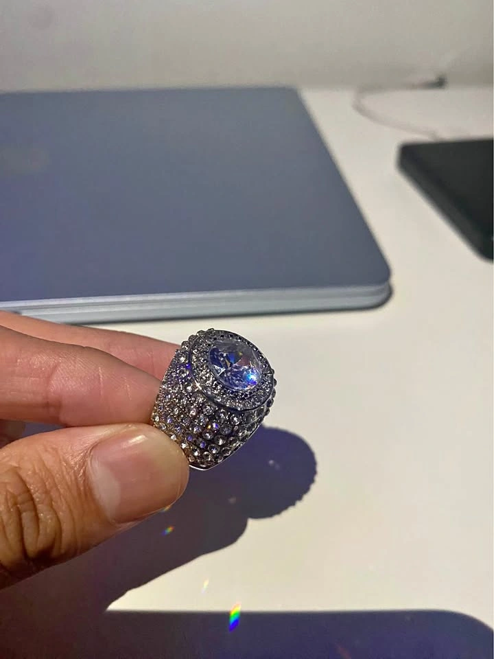 925 Moissanite Ring