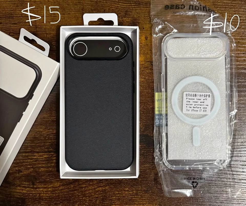 iPhone Air Case Back Cover *NEW* clear or black