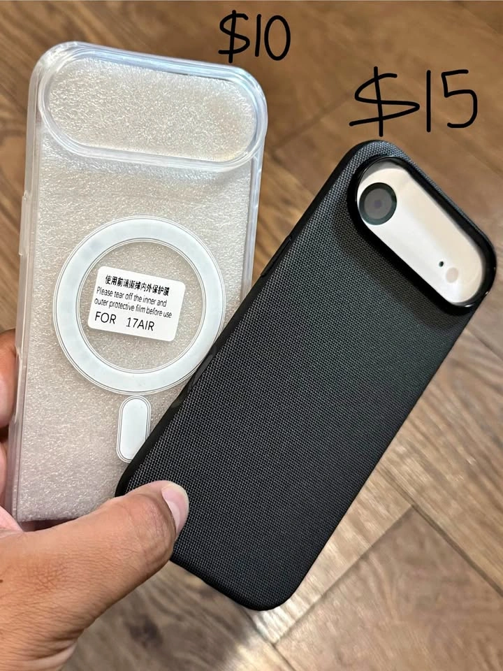 iPhone Air Case Back Cover - clear or black $10 / $15 *NEW*