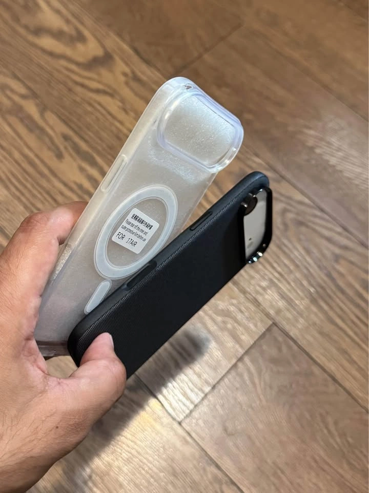 iPhone Air Case Back Cover - clear or black $10 / $15 *NEW* - photo 2