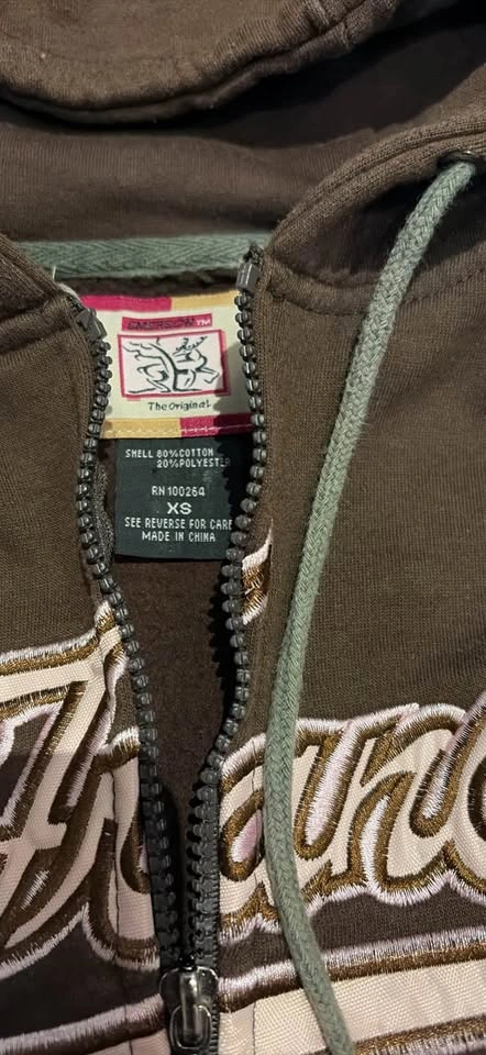 Boxy vintage San Francisco Zip-Up Hoodie - photo 3