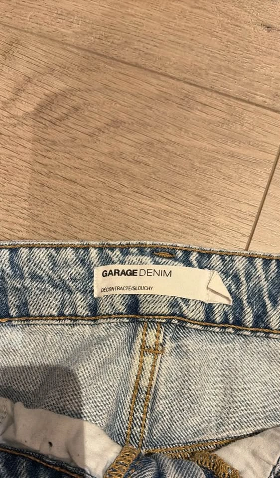 Garage Denim Slouchy Carpenter Jeans - size 0 - photo 3