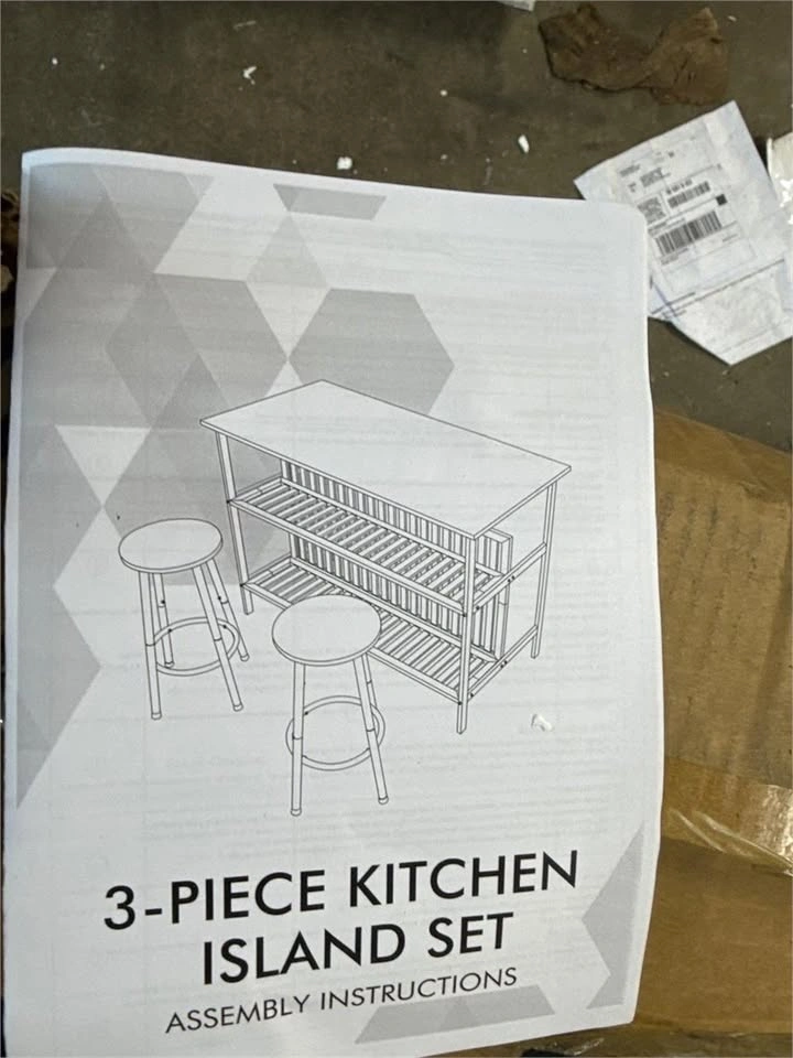 3-Piece Pub Table Set - photo 3