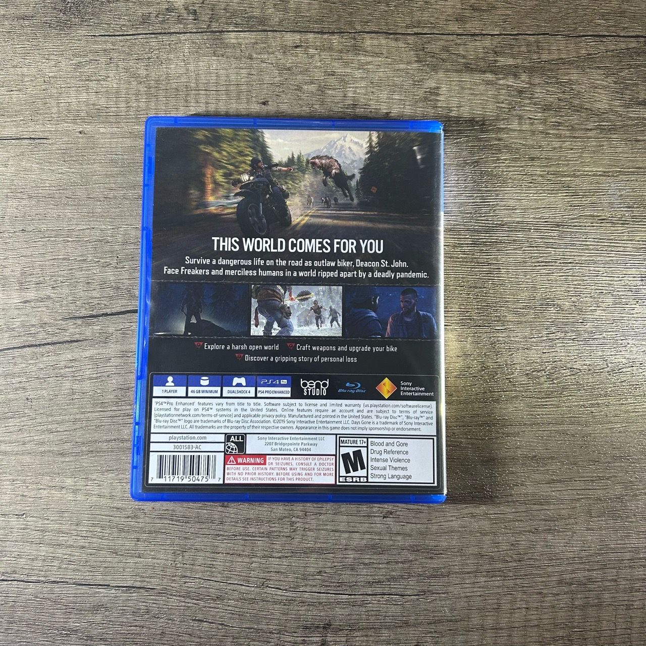 Days Gone PS4 game - photo 4