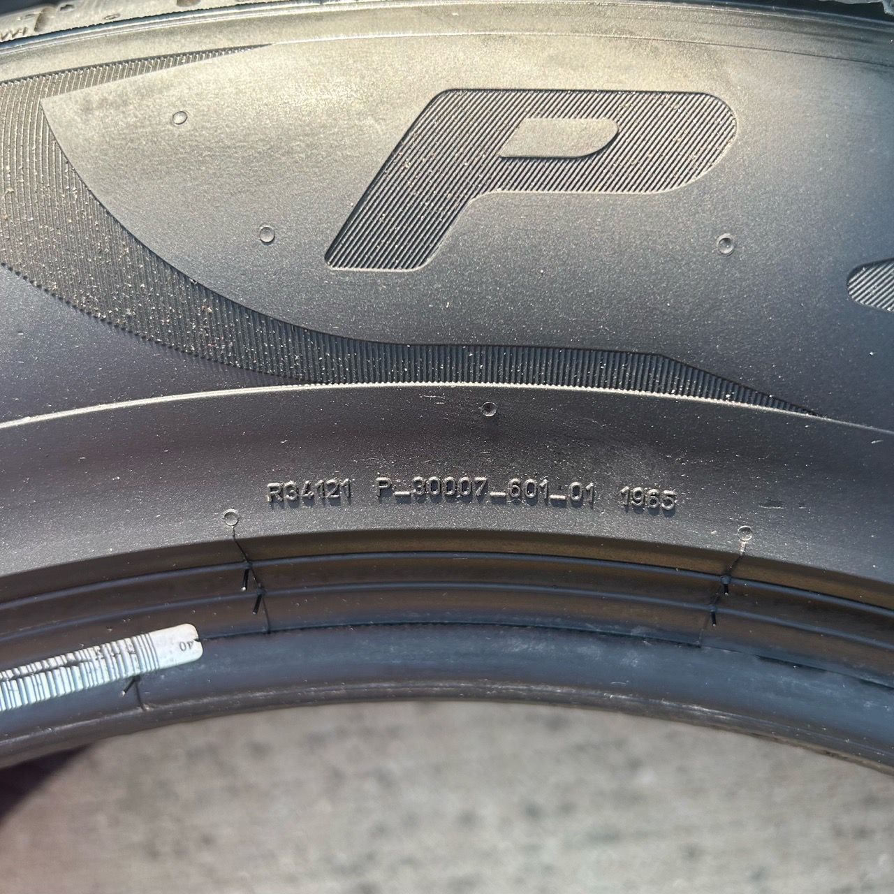 255/55R19 107W Pirelli P ZERO PZ4 set of 4 tires - photo 4