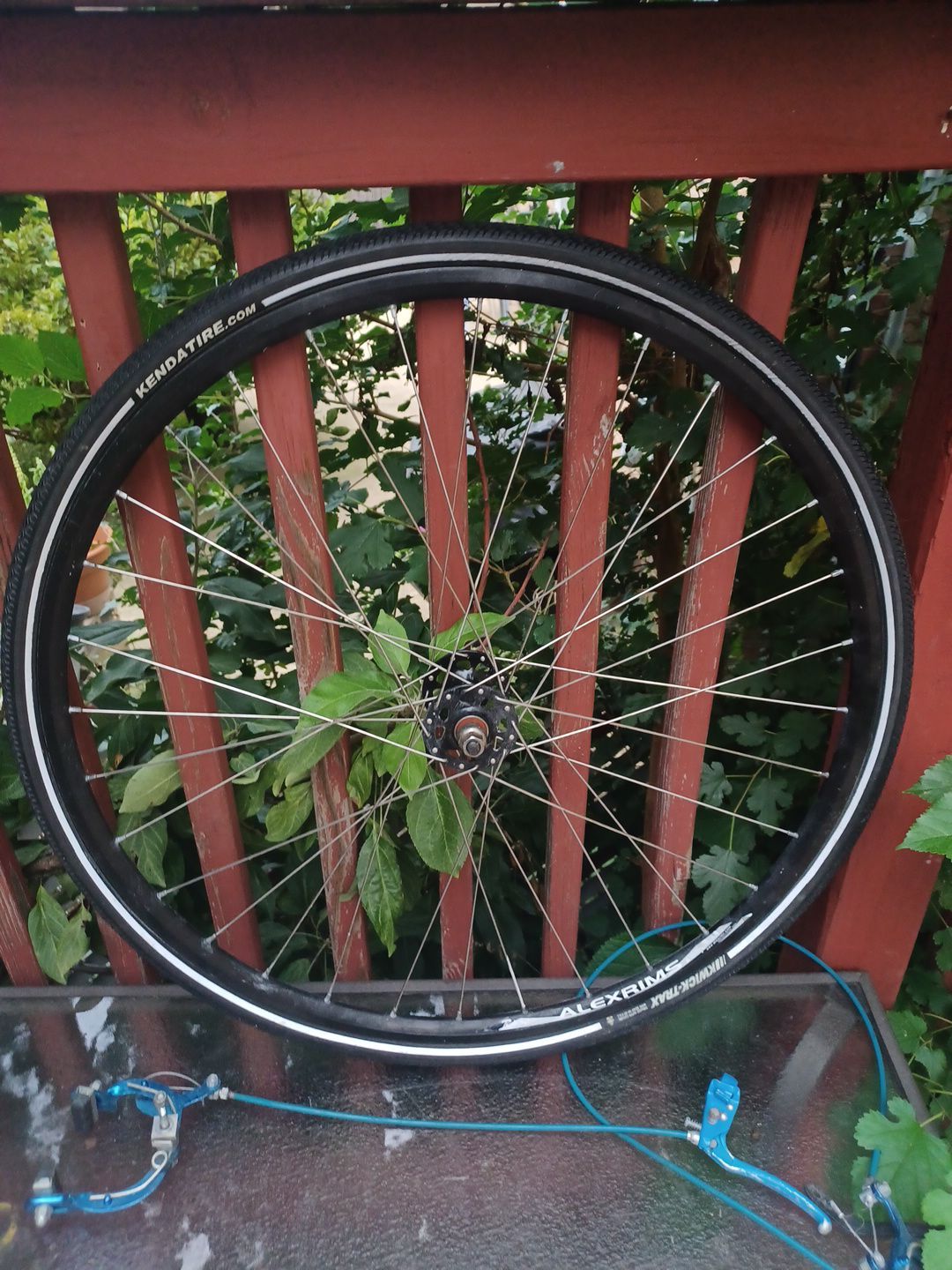 700x32c Road Fixie Bike Front Rim with High Flange Hub