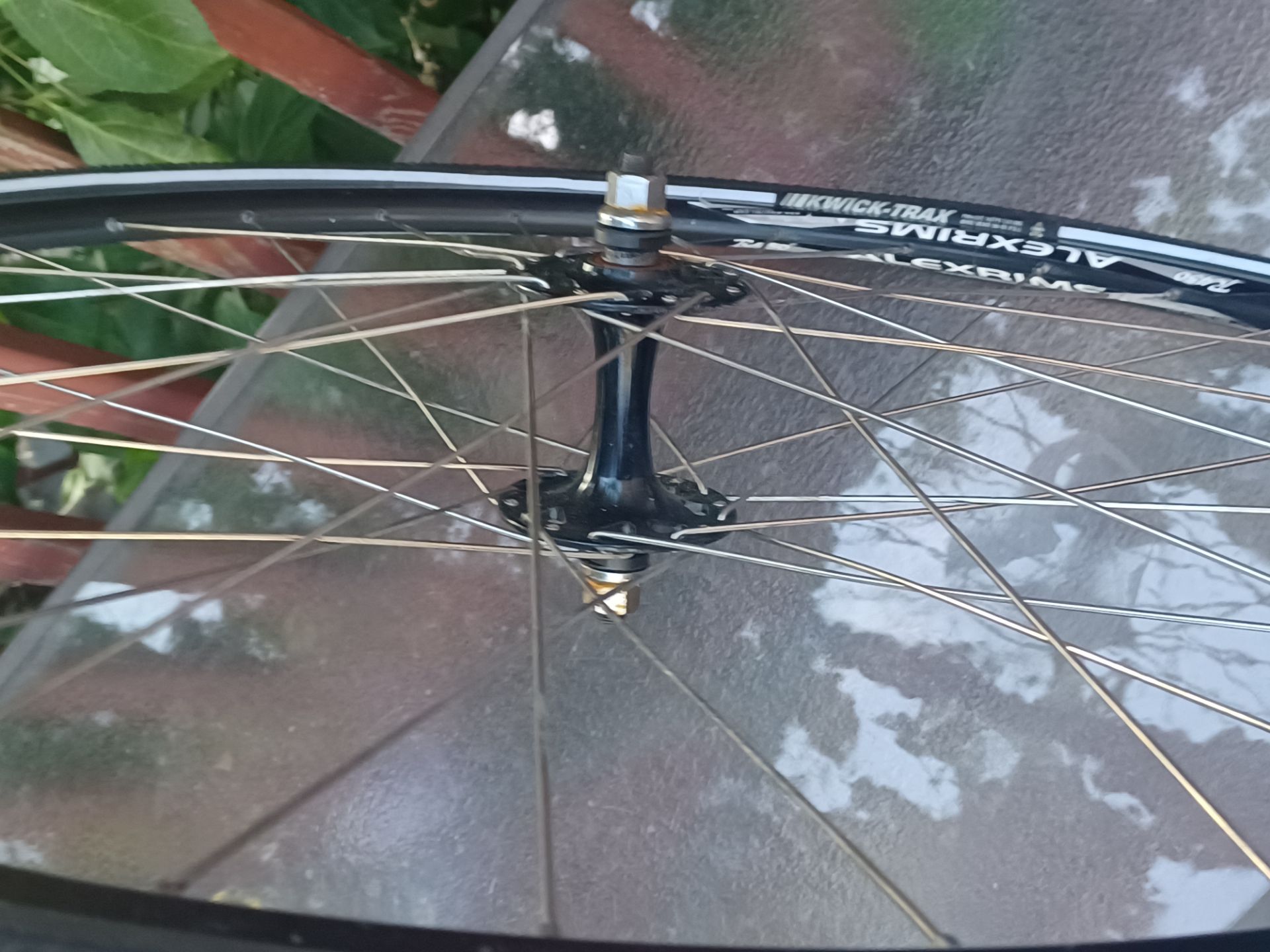 700x32c Road Fixie Bike Front Rim with High Flange Hub - photo 5