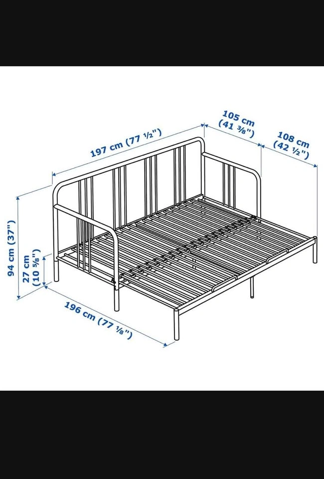 IKEA FYRESDAL Daybed Frame - photo 2