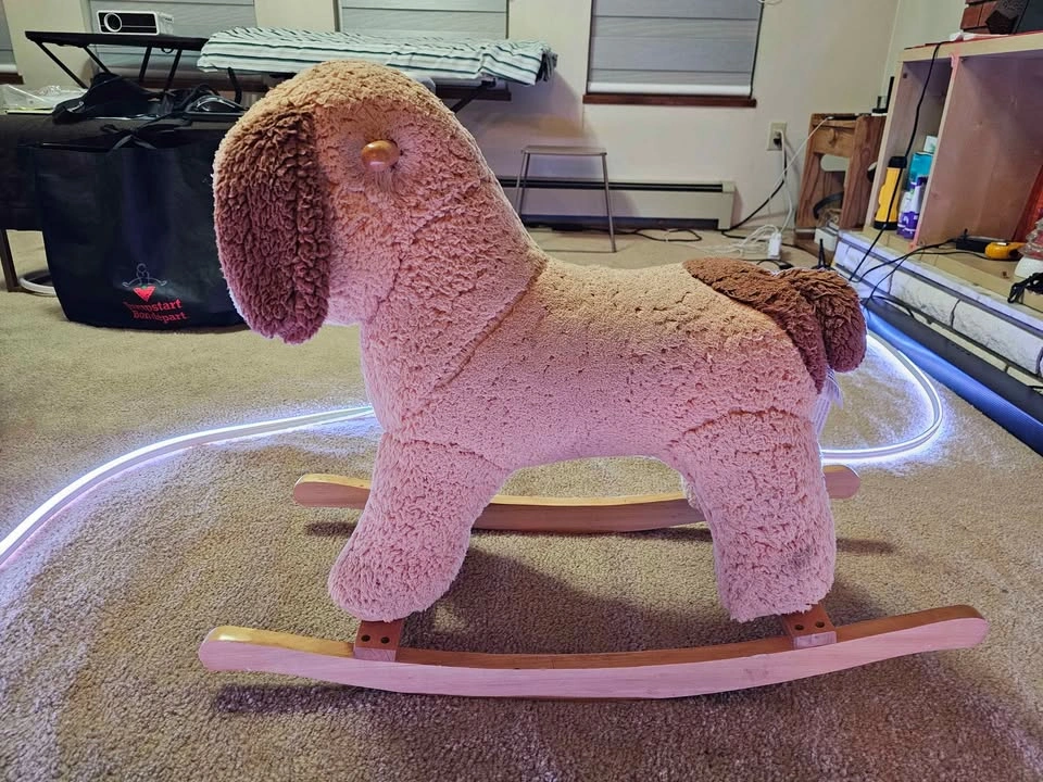 Plush Dog Rocking Toy - photo 2