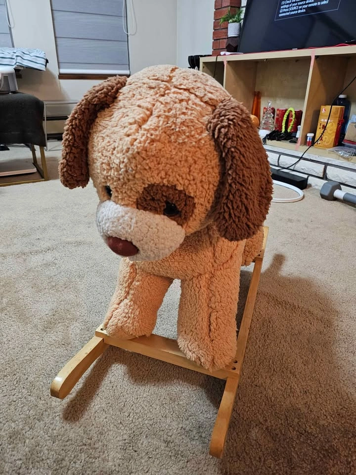 Plush Dog Rocking Toy - photo 3