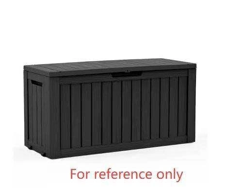 NEW-75 gal. Resin lockable UV protected and weatherproof Deck Bo
