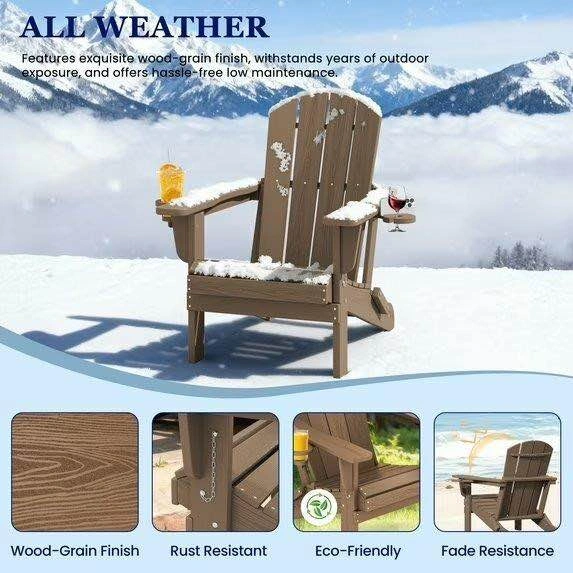 BN-Adirondack Chair w/2 Cup Holders - photo 3