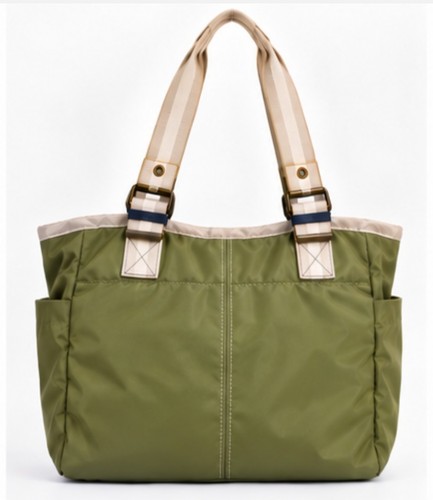 LeSportsac Artist In Residence Olive Green Tote Bag Y2K - photo 4