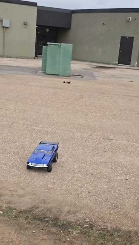 Custom Losi 22s No Prep Drag Car