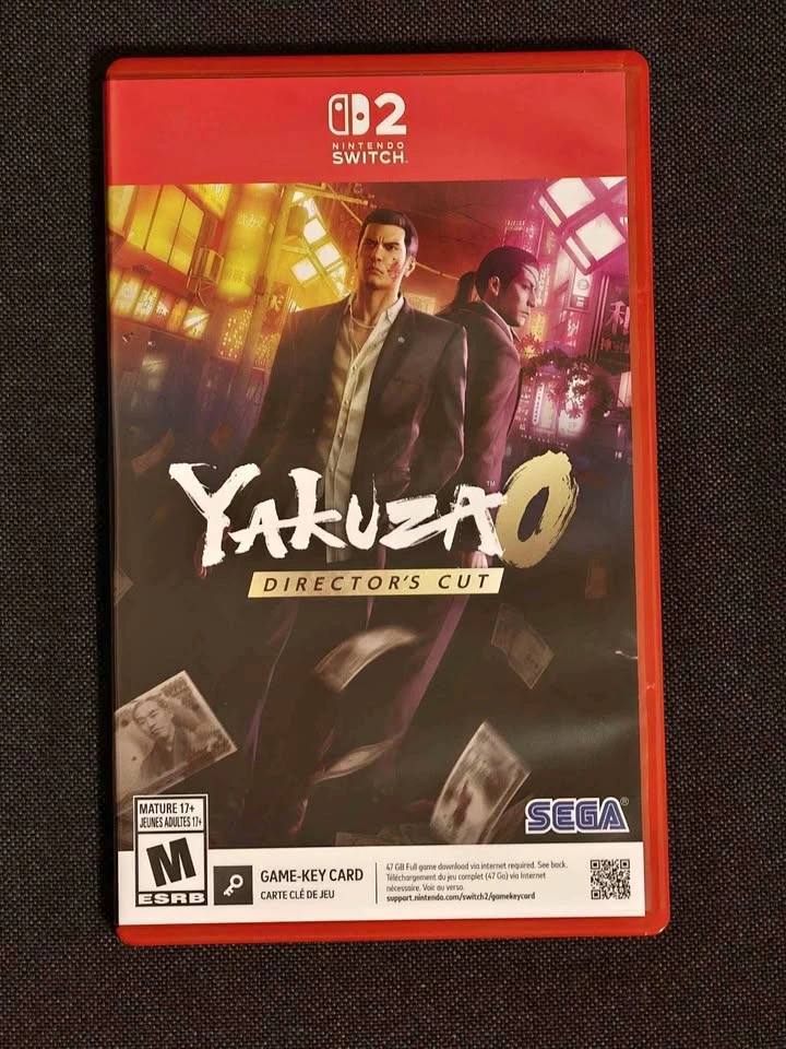 Yakuza 0 Director's cut Nintendo Switch 2