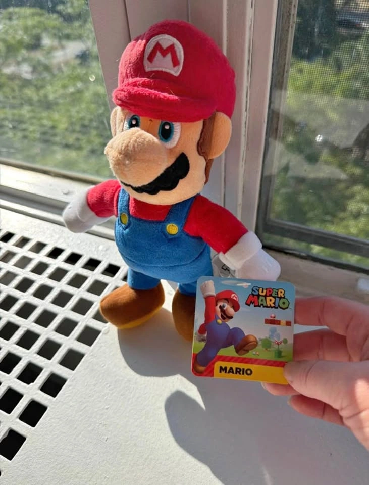 super mario plushie